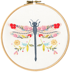 Embroidery kit Ally Gore - Dragonfly - Bothy Threads
