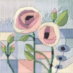 Cross stitch kit Rose Swalwell - Rose Trellis - Bothy Threads