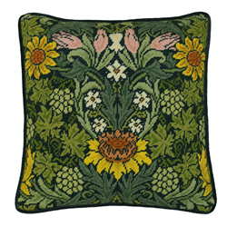 Petit Point stitch kit William Morris - Sunflowers - Bothy Threads