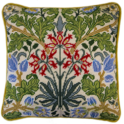Petit Point stitch kit William Morris - Hyacinth - Bothy Threads