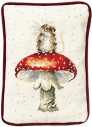 Petit Point stitch kit Hannah Dale - He's A Fun-gi Tapestry - Bothy Threads