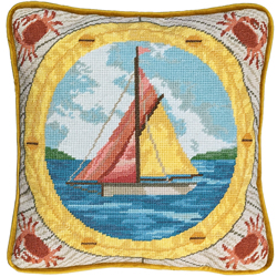 Petit Point stitch kit Victoria Whitlam - Plain Sailing - Bothy Threads