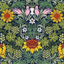 Cross stitch kit William Morris - Sunflowers - Bothy Threads