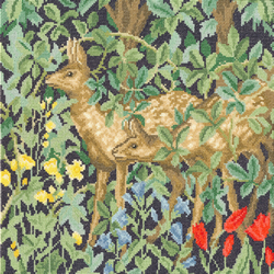 Borduurpakket Henry Dearle - Greenery Deer - Bothy Threads