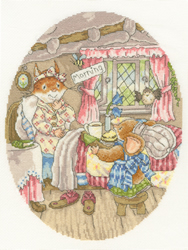 Borduurpakket Simon Taylor-Kielty - Breakfast In Bed - Bothy Threads