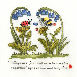 Cross stitch kit Eleanor Teasdale - Better Together - Bothy Threads