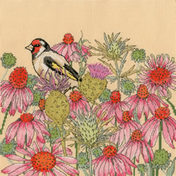 Cross stitch kit Fay Miladowska - Daisy Garden - Bothy Threads