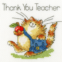 Borduurpakket Margaret Sherry - An Apple For Teacher - Bothy Threads
