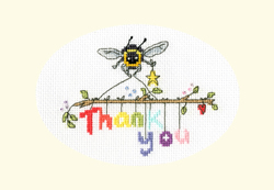 Cross stitch kit Eleanor Teasdale - Bee-ing Thankful - Bothy Threads