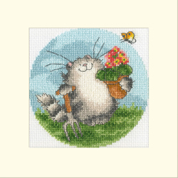 Cross stitch kit The Margaret Sherry Collection - Seeds Of Love - Bothy Threads