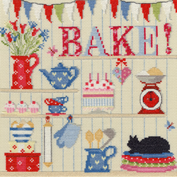Cross stitch kit Hobbies - Bake! - Bothy Threads