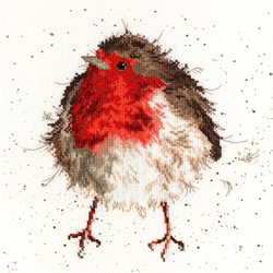 Cross stitch kit Hannah Dale - Jolly Robin - Bothy Threads