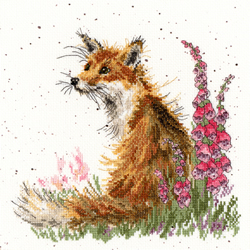 Borduurpakket Hannah Dale - Amongst the Foxgloves - Bothy Threads