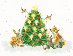 Cross stitch kit Hannah Dale - Oh Christmas Tree - Bothy Threads