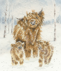 Borduurpakket Hannah Dale - Highland Christmas - Bothy Threads