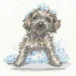 Cross stitch kit Hannah Dale - Bubbles And Barks - Bothy Threads