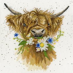 Cross stitch kit Hannah Dale - Daisy Coo - Bothy Threads