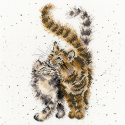 Cross stitch kit Hannah Dale - Feline Good - Bothy Threads