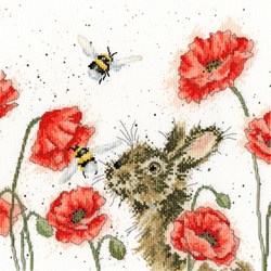 Cross stitch kit Hannah Dale - Let It Bee - Bothy Threads