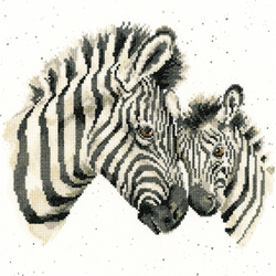 Cross stitch kit Hannah Dale - Racing Stripes - Bothy Threads