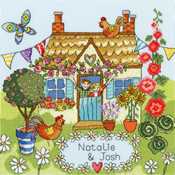 Cross stitch kit Julia Rigby - Our House - Bothy Threads