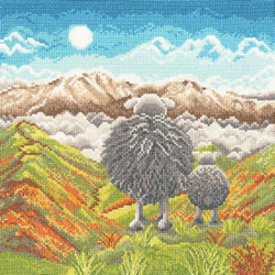 Cross stitch kit Lucy Pittaway - On Top Of The World - Bothy Threads