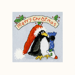 Cross stitch kit Margaret Sherry - PPP Please Santa - Bothy Threads