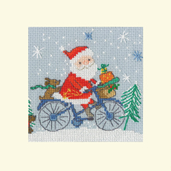 Cross stitch kit Dale Simpson - Delivery By Bike - Bothy Threads