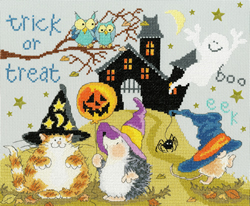 Borduurpakket Margaret Sherry - Trick Or Treat - Bothy Threads