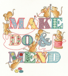 Cross stitch kit Margaret Sherry - Make Do And Mend - Bothy Threads