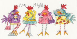 Borduurpakket The Margaret Sherry Collection - Hen Night - Bothy Threads