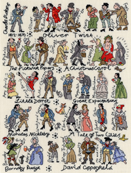 Cross stitch kit Historical - Dickens - Bothy Threads