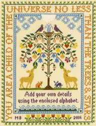 Cross stitch kit Moira Blackburn - Tree of Life - Bothy Threads