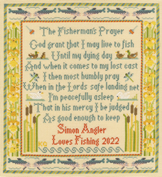 Cross stitch kit Moira Blackburn - The Fisherman's Prayer - Bothy Threads