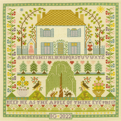 Cross stitch kit Moira Blackburn - Keep Me - Bothy Threads