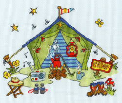 Cross stitch kit Sew Dinky - Tent - Bothy Threads