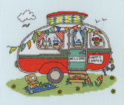 Cross stitch kit Sew Dinky - Caravan - Bothy Threads