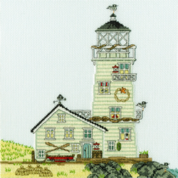 Cross stitch kit Sally Swannell - New England: The Lighthouse - Bothy Threads