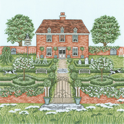 Cross stitch kit Sally Swannell - Manor House - Bothy Threads