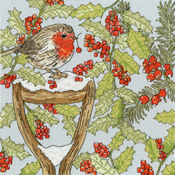 Cross stitch kit Fay Miladowska - Christmas Garden - Bothy Threads