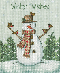 Cross stitch kit Julie Oldham - Ol' Jack Frost - Bothy Threads