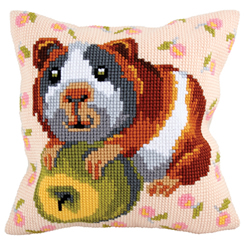 Cushion cross stitch kit Hungry Harry - Collection d'Art