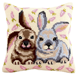 Kussen borduurpakket Flopsy & Mopsy - Collection d'Art