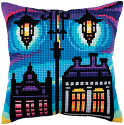 Cushion cross stitch kit Twilight - Collection d'Art