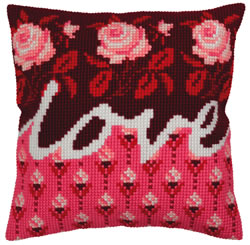 Kussen borduurpakket Love - Collection d'Art