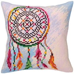 Cushion cross stitch kit Dreamcatcher - Collection d'Art