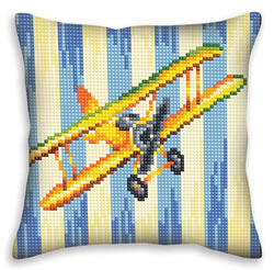 Cushion cross stitch kit Nostalgia - Collection d'Art