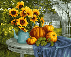 Painting by Numbers Warm Autumn - Collection d'Art