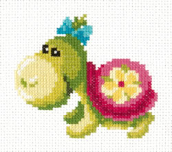 Cross stitch kit Turtle - Magic Needle