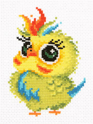 Cross stitch kit Parrot - Magic Needle